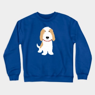 Cute Cartoon Dog | Petit Basset Griffon Vendeen | PBGV Crewneck Sweatshirt